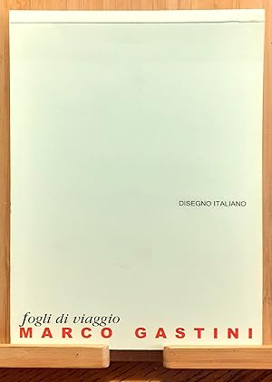Image du vendeur pour Disegno italiano. Fogli di viaggio. Marco Gastini. 25 maggio 2001 mis en vente par Studio bibliografico De Carlo
