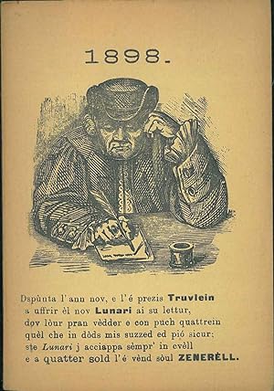 Al duttòur Truvlein. Luneri per l'Ann 1898 prezedù da un dialog. Bulogna dalla stamparì d'zenerèll