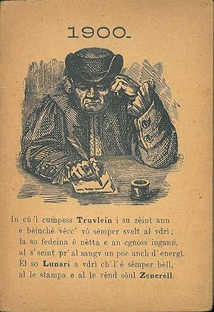 Al duttòur Truvlein. Luneri per l'Ann 1900 prezedù da un dialog. Bulogna dalla stamparì d'zenerèll