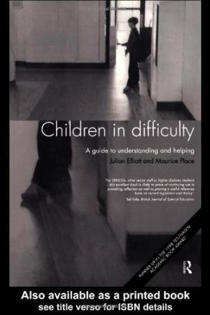 Imagen del vendedor de Children in Difficulty: A Guide to Understanding and Helping a la venta por Aegean Agency