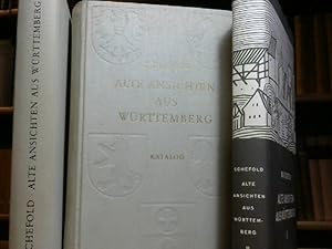 Alte Ansichten aus Württemberg in 3 Bänden. Band 1 / 1956 / Katalogteil Band 2 1957 / Nachtragsba...