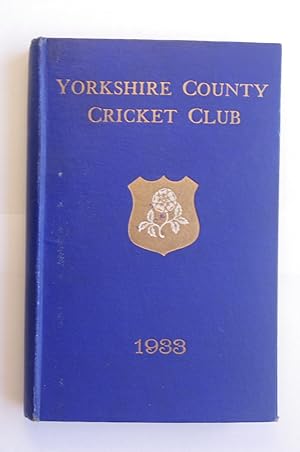 Yorkshire County Cricket Club 1933 Annual Report