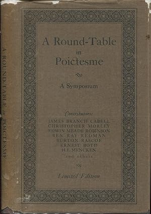Image du vendeur pour A Round Table In Poictesme- A Symposium mis en vente par Peter Keisogloff Rare Books, Inc.