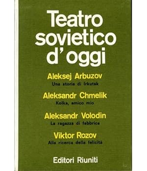 Imagen del vendedor de TEATRO SOVIETICO D'OGGI a la venta por LIBRERIA ALDROVANDI