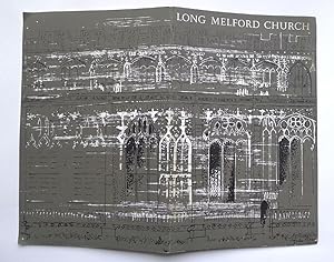 The Great Church of the Holy Trinity, Long Melford by Edmund Blunden. Colour lithographed covers ...