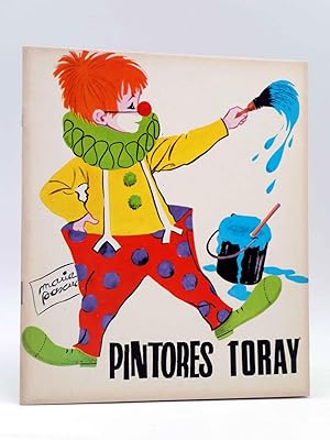 PINTORES TORAY SERIE M 2. PAYASO CON CUBO DE PINTURA (María Pascual) Toray, 1975