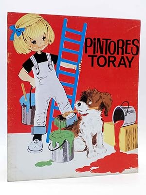 PINTORES TORAY SERIE G 4. NIÑA, PERRO Y ESCALERA (¿María Pascual?) Toray, 1988