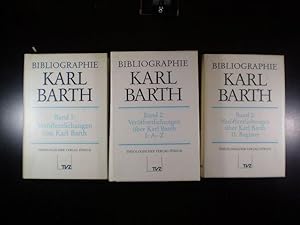 Seller image for Bibliographie Karl Barth. Band 1 und 2 in 3 Bnden for sale by Buchfink Das fahrende Antiquariat