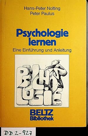 Bild des Verkufers fr Psychologie lernen - Eine Einfhrung und Anleitung. zum Verkauf von ANTIQUARIAT.WIEN Fine Books & Prints