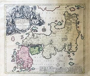 Regni Japoniae. Nova mappa geographica, ex indigenarum observationibus delineata.