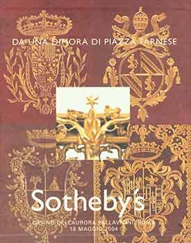 Da Una Dimora Di Piazza Farnese Vol 1 and Vol 2. May 18, 2004. Sale #  M1239 . Lots 1 to 416, and...