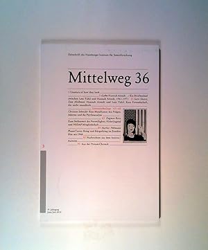 Seller image for Mittelweg 36, Freundschaft und Zerwrfnis. Zeitschrift des Hamburger Instituts fr Sozialforschung, Heft 3/2010 for sale by ANTIQUARIAT Franke BRUDDENBOOKS