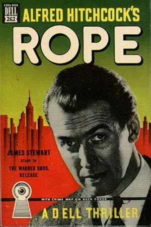 Imagen del vendedor de ROPE: THE STRANGE STORY OF A STRANGE MURDER. A WARNER BROS. RELEASE . FROM THE FAMOUS PLAY BY PATRICK HAMILTON a la venta por BUCKINGHAM BOOKS, ABAA, ILAB, IOBA