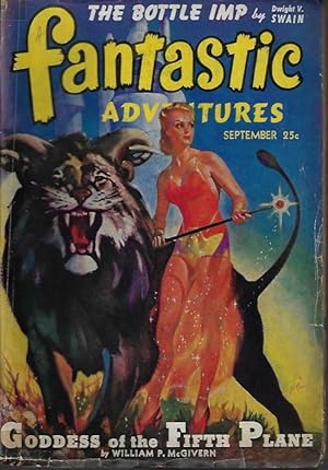 Seller image for FANTASTIC ADVENTURES: September, Sept. 1942 for sale by Books from the Crypt