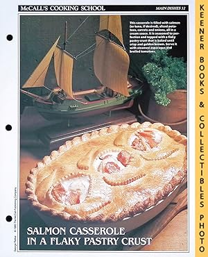 Seller image for McCall's Cooking School Recipe Card: Main Dishes 32 - Deep-Dish Salmon Or Tuna Potato Pie : Replacement McCall's Recipage or Recipe Card For 3-Ring Binders : McCall's Cooking School Cookbook Series for sale by Keener Books (Member IOBA)