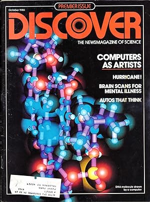 Discover: The Newsmagazine of Science (Vintage magazine, first issue, 1980)