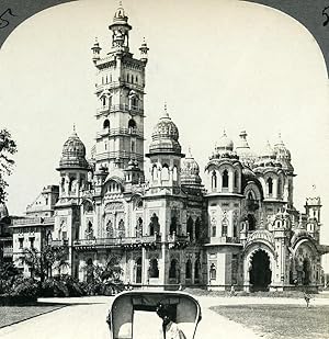 Seller image for India Baroda Vadodara Laxmi Vilas Palace Old Stereoview Photo Keystone 1900 for sale by Bits of Our Past Ltd
