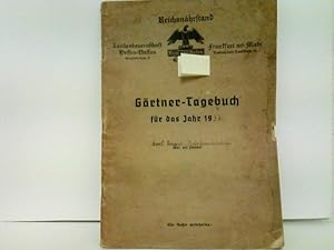 Seller image for Grtner-Tagebuch des Reichsnhrstands fr das Jahr 1936 for sale by ABC Versand e.K.