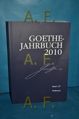 Bild des Verkufers fr Goethe-Jahrbuch 127, 2010 zum Verkauf von Antiquarische Fundgrube e.U.