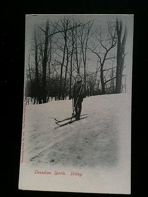 Immagine del venditore per Cartolina Postcard primi/early '900 Canadian Sport Skiing - Sci - non viaggiata venduto da Studio bibliografico De Carlo