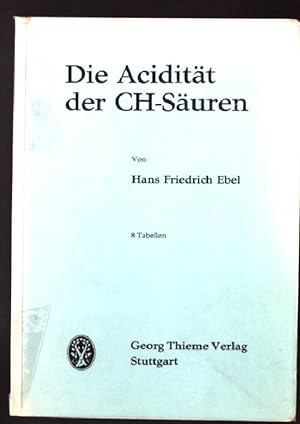 Seller image for Die Aciditt der CH-Suren for sale by books4less (Versandantiquariat Petra Gros GmbH & Co. KG)