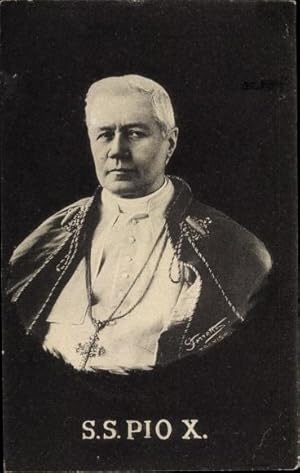 Bild des Verkufers fr Ansichtskarte / Postkarte Papst Pius X., Giuseppe Melchiorre Sarto zum Verkauf von akpool GmbH