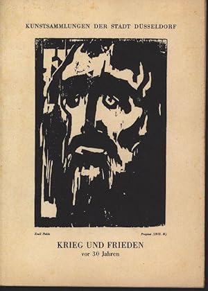 Immagine del venditore per Krieg und Frieden vor 30 Jahren. Kunstsammlungen der Stadt Dsseldorf. venduto da Stader Kunst-Buch-Kabinett ILAB