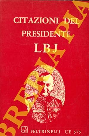 Seller image for Citazioni del presidente Johnson. for sale by Libreria Piani