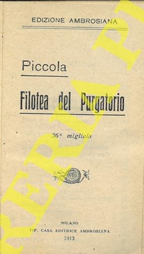 Piccola Filotea del Purgatorio.