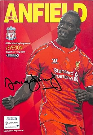 Imagen del vendedor de This is Anfield, Official Matchday Programme v Everton, 20.9.2014, programme 6. a la venta por WeBuyBooks