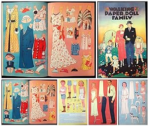 Walking Paper Doll Family