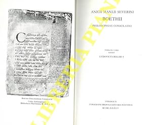 Anici Manlii Severini Boethii. Philosophiae consolatio.