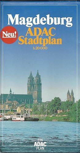 ADAC-Stadtplan Magdeburg