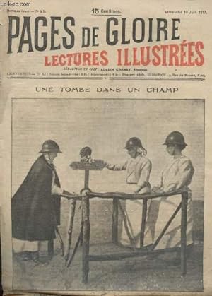 Seller image for Pages de gloire - Lectures illustres n21 - Dimanche 10 juin 1917 for sale by Le-Livre