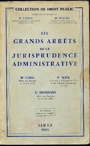 Imagen del vendedor de Les grands arrts de la Jurisprudence administrative - a la venta por Le-Livre