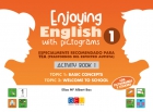 Seller image for Enjoying english with pictograms 1. Activity book 1 for sale by Espacio Logopdico
