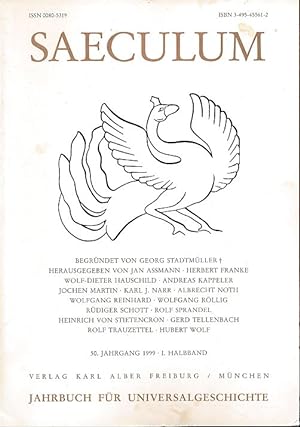 Imagen del vendedor de Saeculum, 50. Jahrgang 1999. 1. Halbband. Jahrbuch fr Universalgeschichte. a la venta por Fundus-Online GbR Borkert Schwarz Zerfa