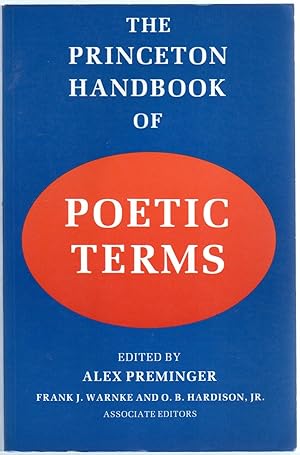 Bild des Verkufers fr The Princeton Handbook of Poetic Terms zum Verkauf von Between the Covers-Rare Books, Inc. ABAA