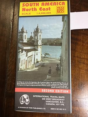 Bild des Verkufers fr South America North East. International Travel Maps. Scale: 1:4.000.000 Eastern Brasil Paraguay The Guianas. zum Verkauf von Kepler-Buchversand Huong Bach