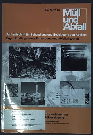 Immagine del venditore per Mechanisch-biologische Verfahren zur stoffspezifischen Abfallbeseitigung. Beihefte zu Mll und Abfall ; H. 33 venduto da books4less (Versandantiquariat Petra Gros GmbH & Co. KG)