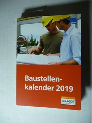 Seller image for Baustellenkalender 2019 for sale by Gebrauchtbcherlogistik  H.J. Lauterbach