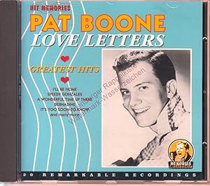 Pat Boone: Love Letters - Greatest Hits - HIT Memories * MINT *