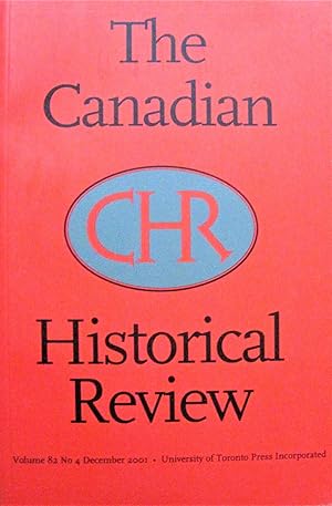 Murder in Nova Scotia 1749-1815. Essay in the Canadian Historical Review. Volume 82 No.4 December...