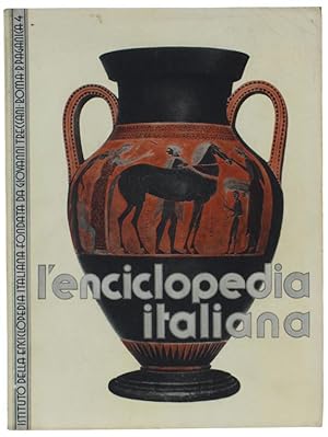 Imagen del vendedor de L'ENCICLOPEDIA ITALIANA [presentazione in anteprima]: a la venta por Bergoglio Libri d'Epoca