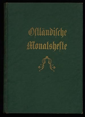 Ostländische Monatshefte 1933 - 1935 (2. Band)