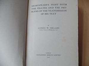 Shakespeare's fight with the pirates and the problems of the transmission of his text