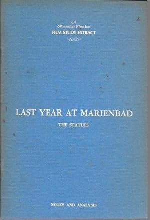 Last Year At Marienbad, The Statues: Notes and Analysis (Macmillan Films Film Study Extract)