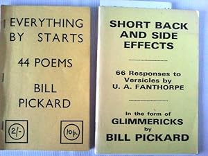 Seller image for Everything by Stars 44 Poems + Short Back and Side Effects 66 responses to Versicles by U.A. Fanthorpe in the form of Glimmericks - 2 books for sale by Your Book Soon