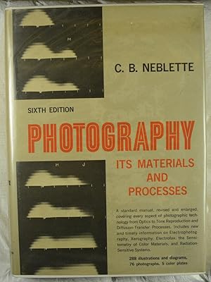 Seller image for Photography, Its Materials and Processes for sale by Duck Cottage Books