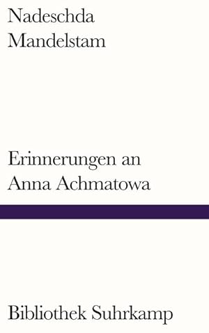 Seller image for Erinnerungen an Anna Achmatowa for sale by BuchWeltWeit Ludwig Meier e.K.